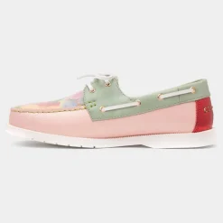 Shelly Womens Multi Floral Boat Shoe*Heavenly Feet Fashion