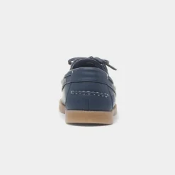 Shelly Womens Navy Boat Shoe*Heavenly Feet Best