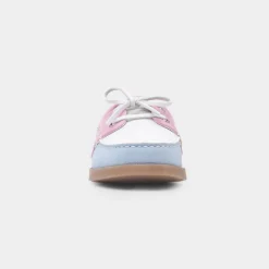 Shelly Womens Multi Pastel Boat Shoe*Heavenly Feet Sale