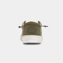 Wally Washed Mens Camo Lightweight Canvas*HEY DUDE Sale