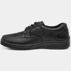 Benny Mens Black Lace Up Shoe*Hobos Fashion