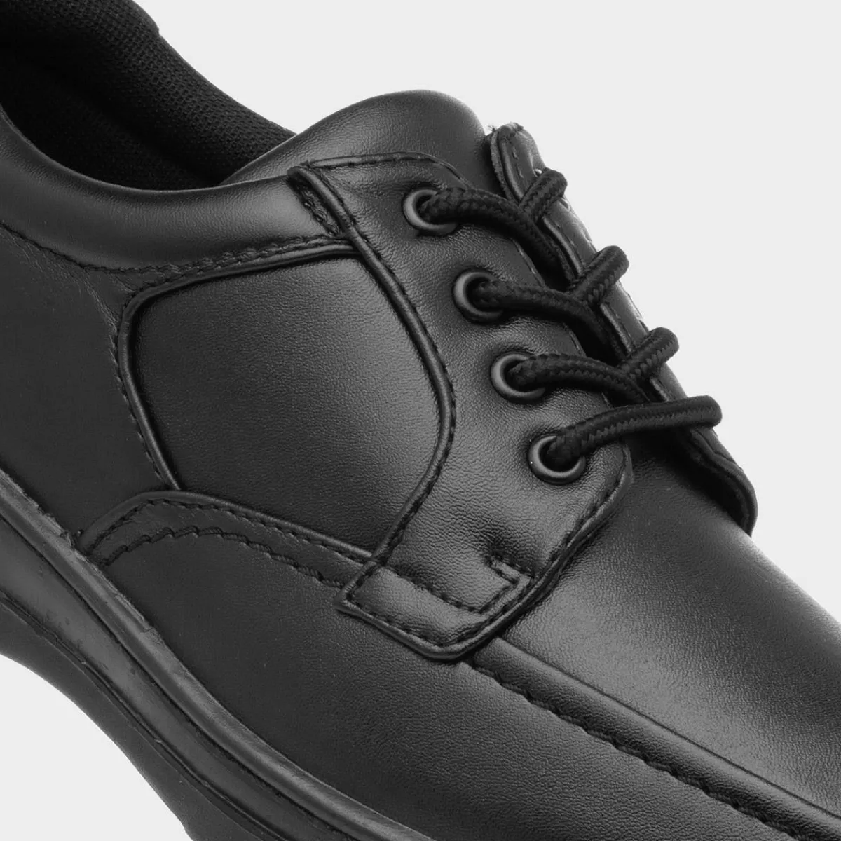 Benny Mens Black Lace Up Shoe*Hobos Fashion