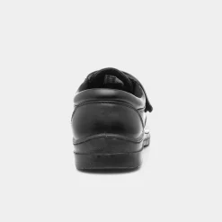 Brett Mens Casual Easy Fasten Shoe In Black*Hobos Hot
