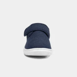 Broderick Mens Navy Easy Fasten Canvas*Hobos Discount