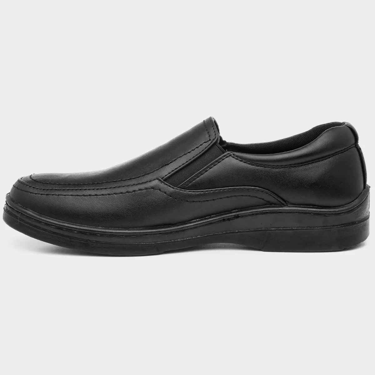 Bruce Mens Side Twin Gusset Shoe in Black*Hobos Fashion