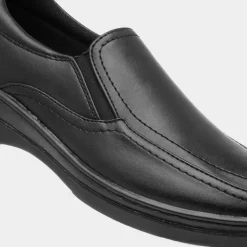 Bruce Mens Side Twin Gusset Shoe in Black*Hobos Fashion