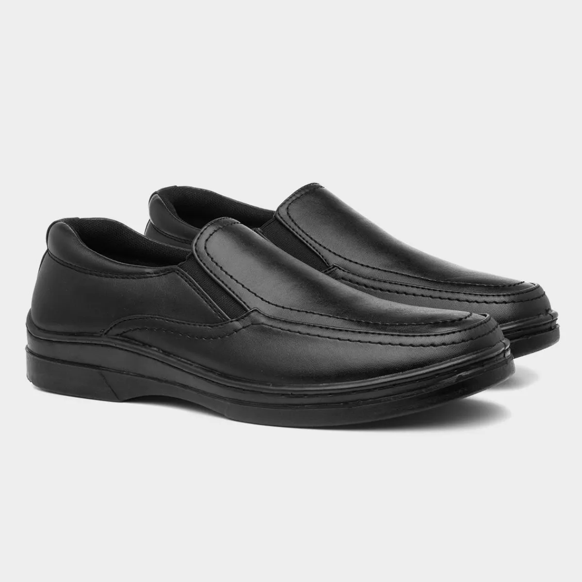 Bruce Mens Side Twin Gusset Shoe in Black*Hobos Fashion