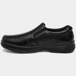 Buster Mens Black Slip On Shoe*Hobos Sale