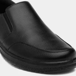 Buster Mens Black Slip On Shoe*Hobos Sale