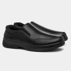 Buster Mens Black Slip On Shoe*Hobos Sale