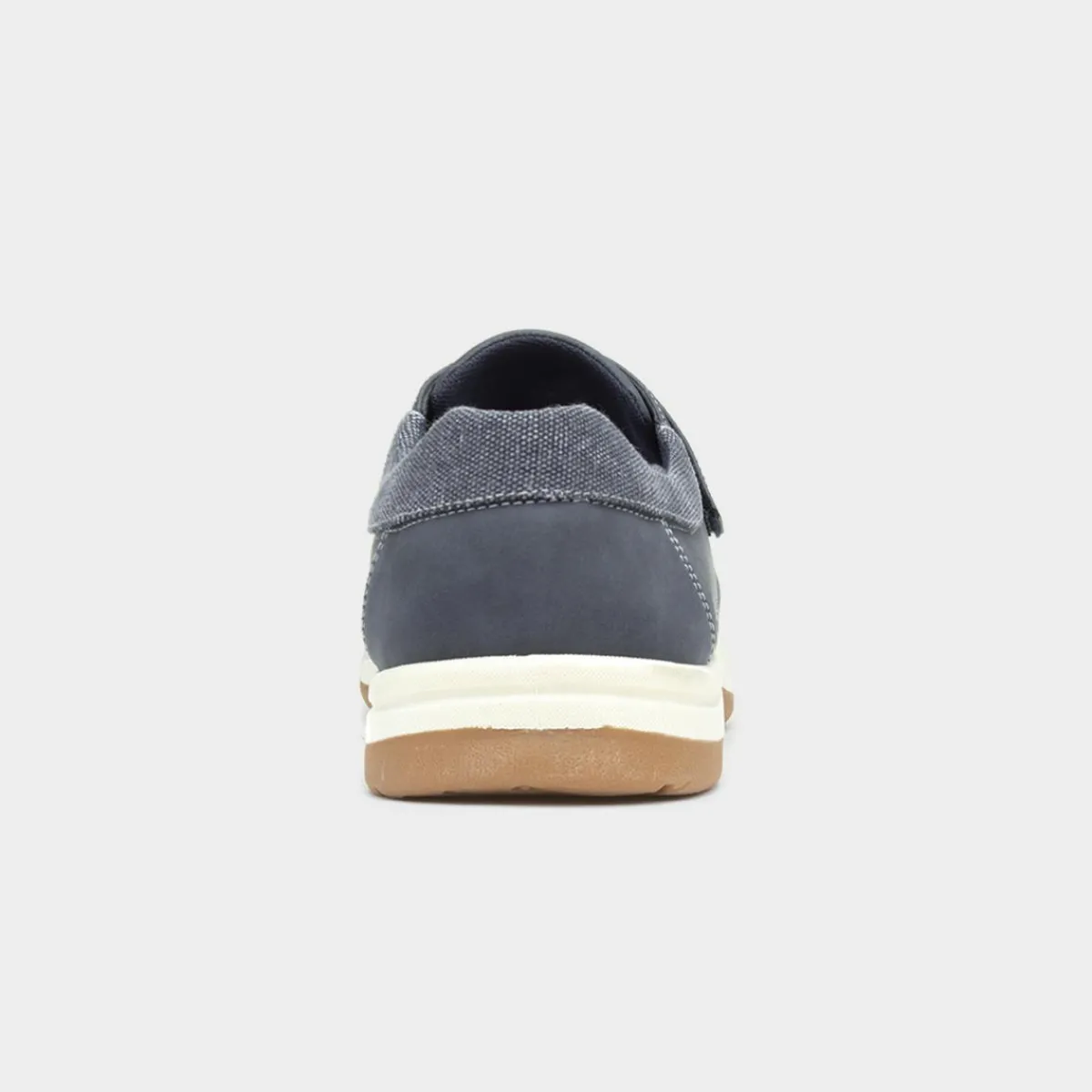 Elton Mens Blue Easy Fasten Casual Shoe*Hobos Clearance