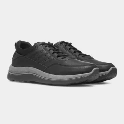 Evan Mens Black Casual Shoe*Hobos New