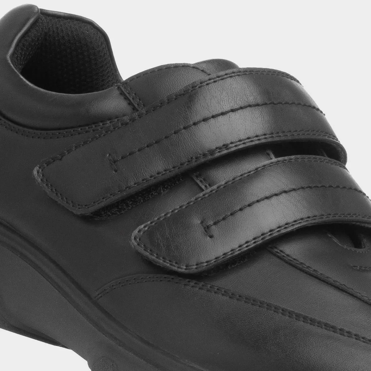 Hadley Mens Black Easy Fasten Shoe*Hobos Clearance