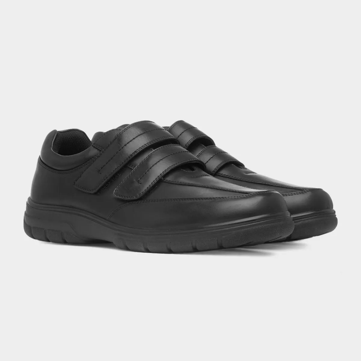 Hadley Mens Black Easy Fasten Shoe*Hobos Clearance