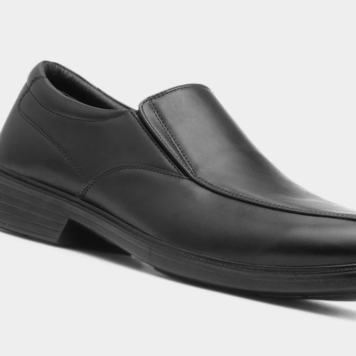 Hardy Mens Black Slip On Shoe*Hobos Discount