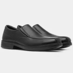 Hardy Mens Black Slip On Shoe*Hobos Discount