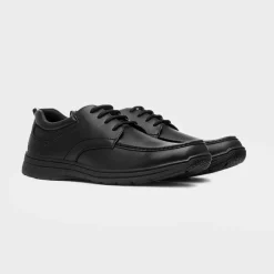 Harley Mens Black Lace Up Shoe*Hobos Sale