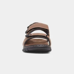 Hector Mens Tan Easy Fasten Sandal*Hobos Discount