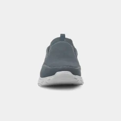 Henry Mens Navy Slip On Shoe*Hobos Clearance