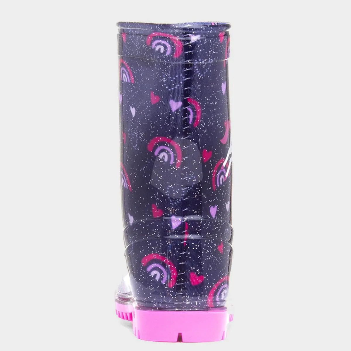 Hurricane Girl's Blue Glitter Unicorn Welly*shoezone Fashion