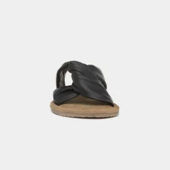Amy Womens Black Mule Sandal*Hush Puppies Best