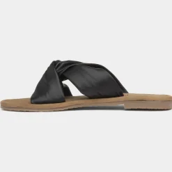 Amy Womens Black Mule Sandal*Hush Puppies Best
