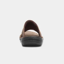 Archer Mens Leather Mule Sandal*Hush Puppies Clearance