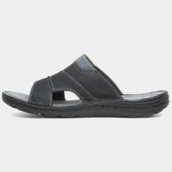 Archer Mens Leather Mule Sandal*Hush Puppies Sale