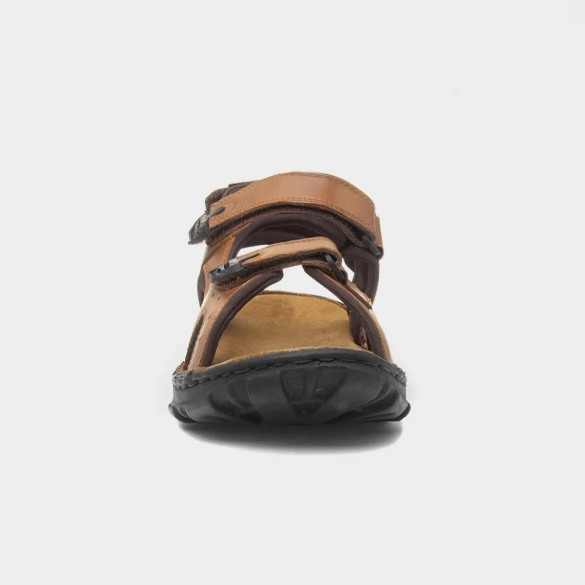 Avery Mens Leather Sandal*Hush Puppies Sale