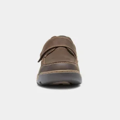Casper Mens Brown Leather Shoe*Hush Puppies Best
