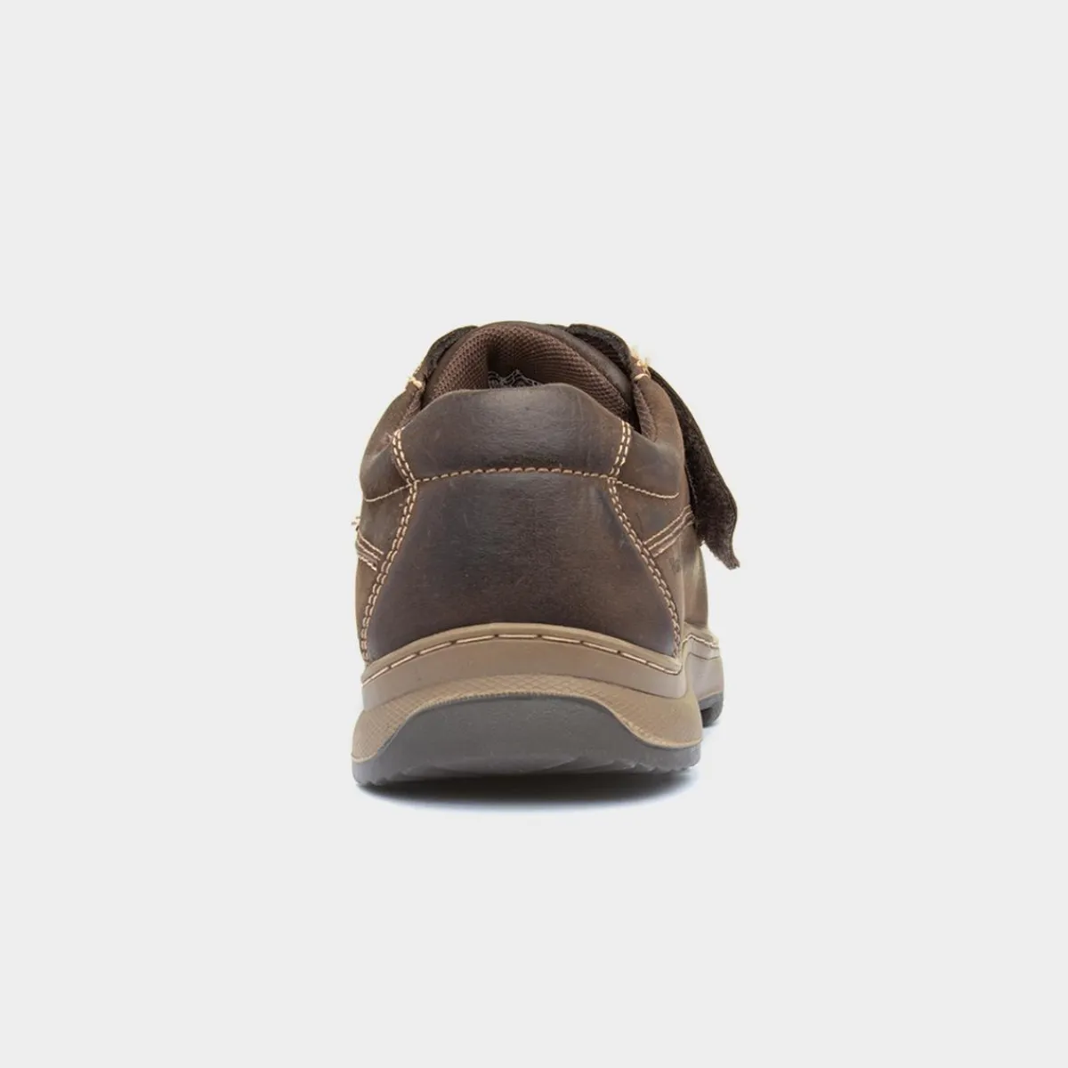 Casper Mens Brown Leather Shoe*Hush Puppies Best