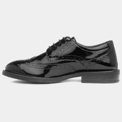Charlotte Womens Patent Brogue*Hush Puppies Outlet