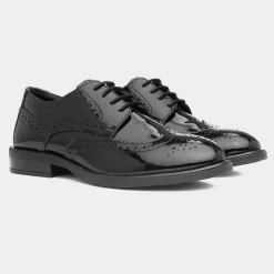 Charlotte Womens Patent Brogue*Hush Puppies Outlet