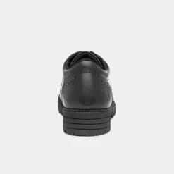 Darcy Girls Black Leather Brogue*Hush Puppies Sale
