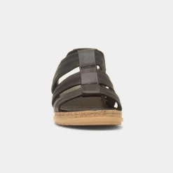 Eden Womens Leather Sandal*Hush Puppies Discount