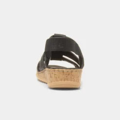 Eden Womens Leather Sandal*Hush Puppies Discount