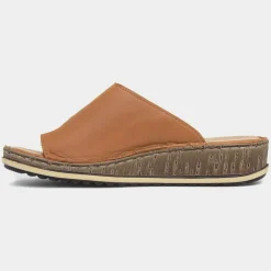 Elissa Womens Leather Sandal*Hush Puppies Sale