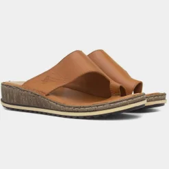 Elissa Womens Leather Sandal*Hush Puppies Sale