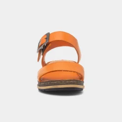 Ellie Womens Leather Sandal*Hush Puppies Clearance