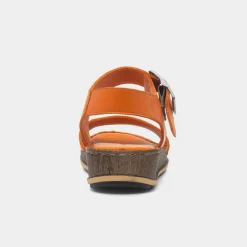 Ellie Womens Leather Sandal*Hush Puppies Clearance