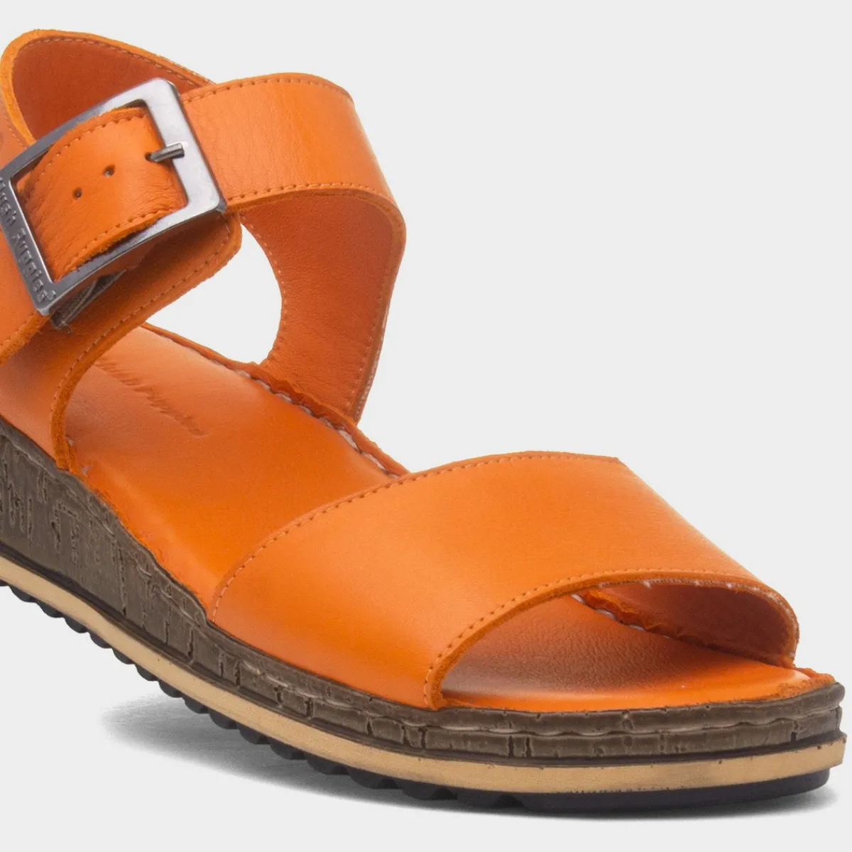 Ellie Womens Leather Sandal*Hush Puppies Clearance