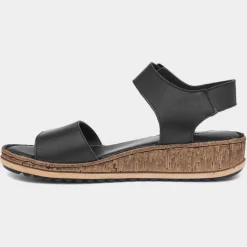 Ellie Womens Leather Sandal*Hush Puppies New