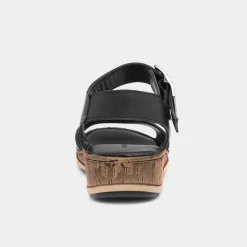 Ellie Womens Leather Sandal*Hush Puppies New