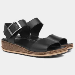 Ellie Womens Leather Sandal*Hush Puppies New