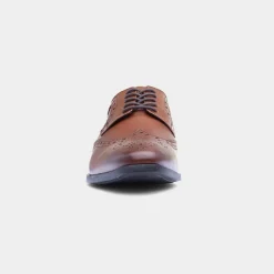 Elliot Mens Tan Leather Brogue Shoe*Hush Puppies Sale