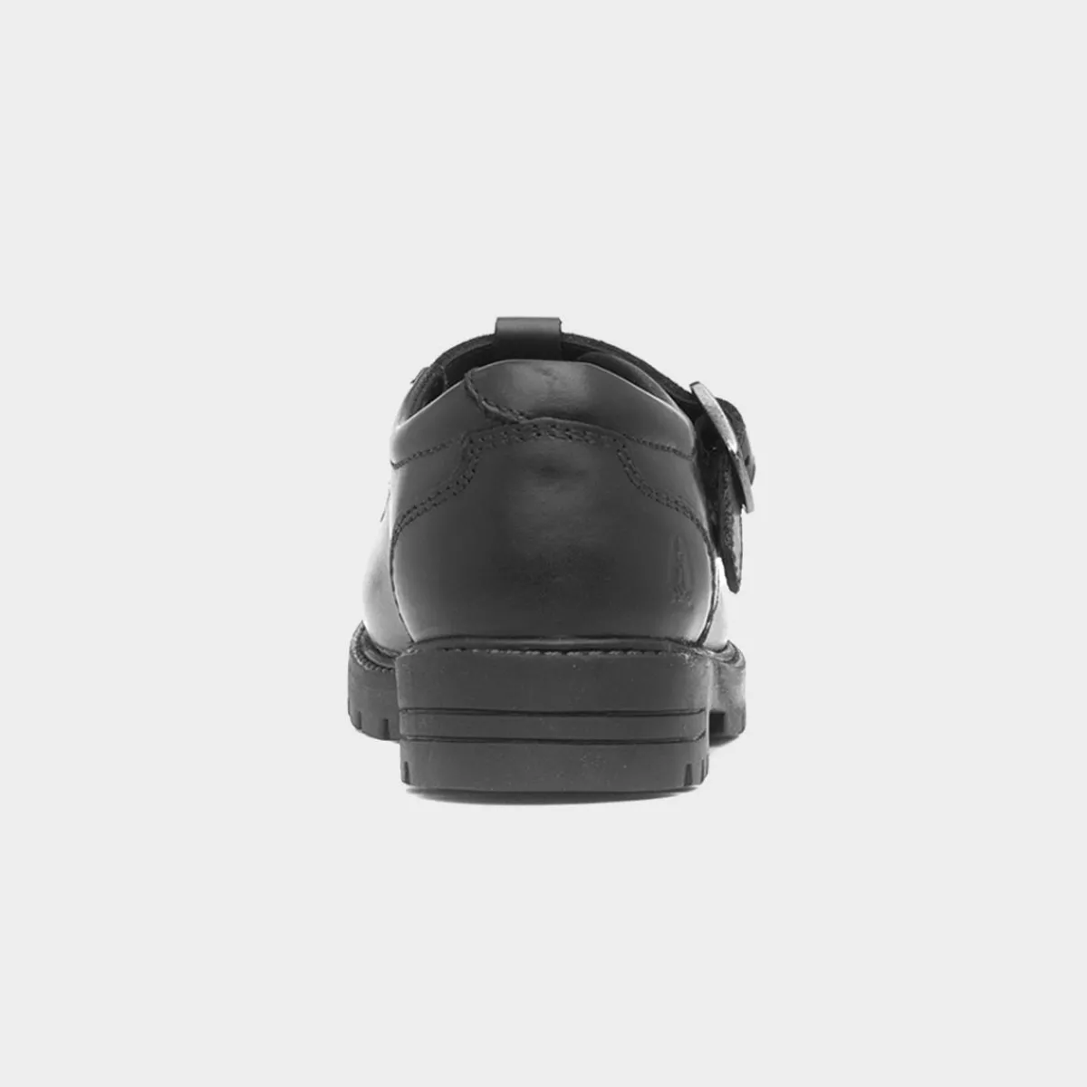 Fiona Girls Black Leather T-Bar Shoe*Hush Puppies New