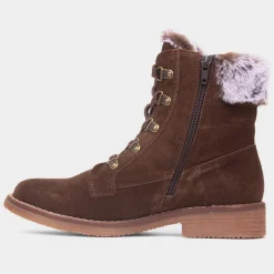 Florence Womens Chocolate Ankle Boot*Hush Puppies Best