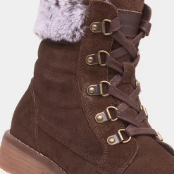 Florence Womens Chocolate Ankle Boot*Hush Puppies Best