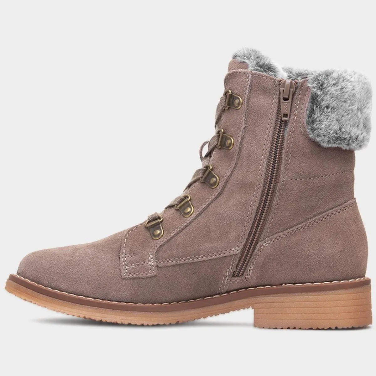 Florence Women Taupe Ankle Boot*Hush Puppies Online