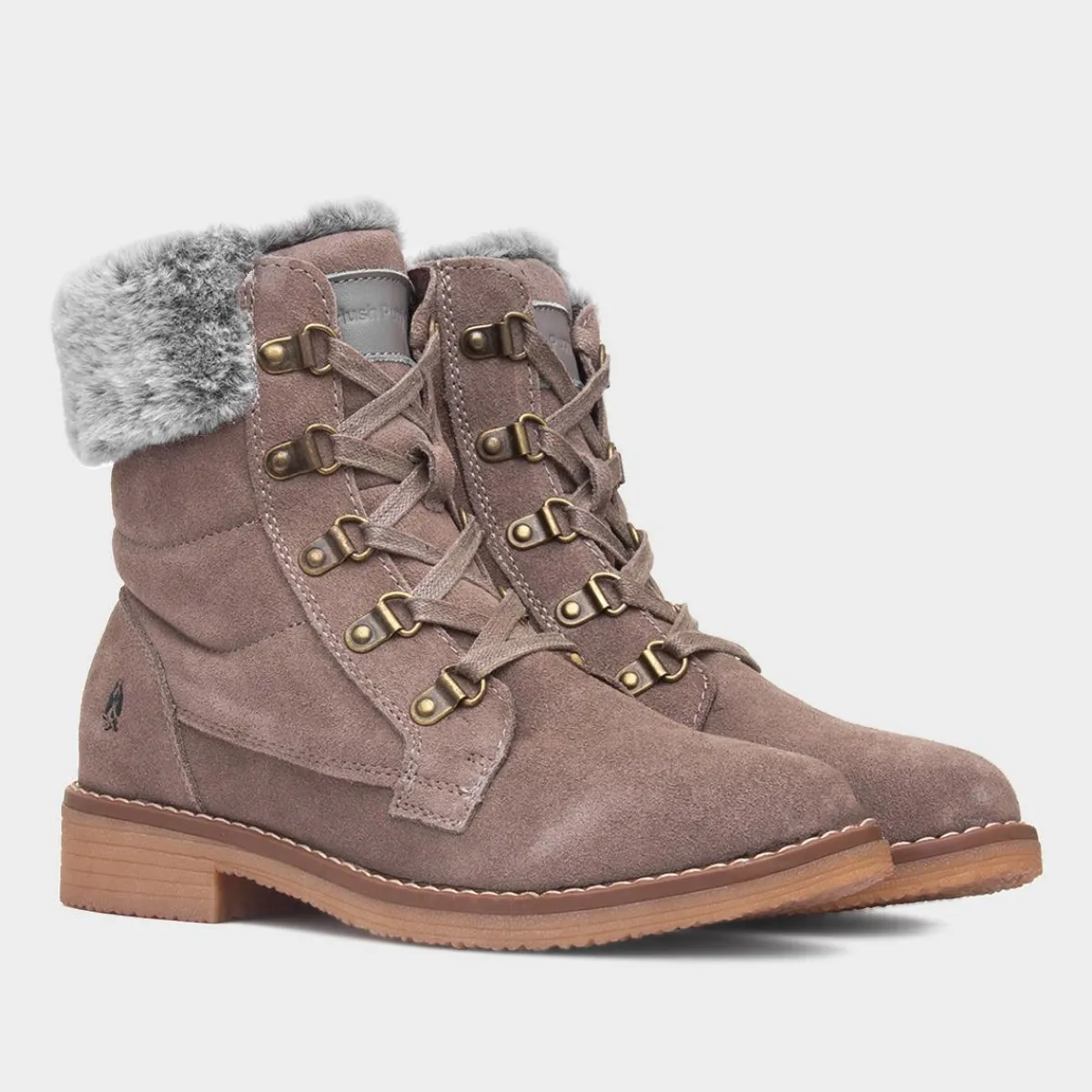 Florence Women Taupe Ankle Boot*Hush Puppies Online